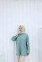 Linen Fabric Long Sleeve Buttoned Shirt - 5