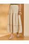 Women Beige Tiered Skirt