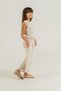 Girl's Festive Stylish Daily Comfortable 2-Piece Set Summer Lightweight Anti-Sweat Combination - 3