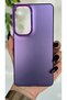 Samsung Galaxy S26 Plus Compatible Purple Color Gradient Matte Silicone Case with Camera Frame Luxury Electro - 2
