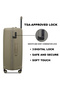 Polypropylene 4 Piece Trolley Luggage Set - 3