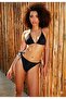Red Concept Stone Triangle Bikini Set