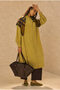 Hakim Collar Long Tunic Safran - 2