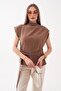 Women's Belted Sleeveless Blouse 260497 - 4