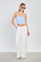 Women's Gipeli Strappy Crop Blouse - Baby Blue - 3