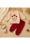 Little Flower Baby Girl Set 2-Piece Cotton 0-24 Months