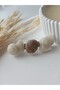 White Sea Shell Sea Star Oyster Summer Custom Design Handmade Polymer Clay Automatic Clasp - 3