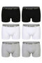 6-Pack Seher Men's Cotton Lycra Boxers Ser0060 - 2