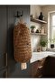 Başak Kitchen Bag Holder with Hanger |   Paper String, Six Elastic Bands, Handmade - 2