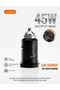 Cat-Cot 45W Dual Port Fast Car Charger | PD 3.0 & QC 3.0 Aluminum Alloy Adapter