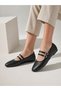 Lora Women's Double-Strapped Buckle Ballerina Shoes – Casual, Comfortable, Stylish Ballerinas - 3