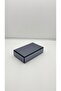 Chrome Silver Rectangular Jewelry Box - 2