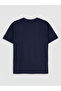 Navy Blue Crew Neck Fenerbahçe Printed Boys' T-Shirt by Güli̇s Gi̇yi̇m - 2