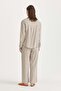Low Sleeve Basic Modal Shirt Stone - 4