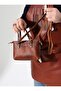 Mini Tote Genuine Leather Stylish Practical Minimal Bag. Birthday & Mother's Day & Valentine's Day Gift - 3
