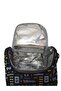 Ultra Luxury Boy Child Orthopedic Waterproof the Bat Primary School Backpack Thermal Lunch and Pencil Case - 8