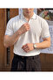 Knitwear T-Shirt Half Zip Full Fit Premium - 2