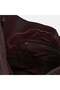 Women's Bitter Brown Knitted Patterned Tasseled Suede Textured Shoulder Bag - 5