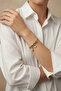Gold Color Zircon Stone Butterfly Figured Charm Bracelet
