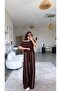 Brown Piping Modal Premium Suit - 3