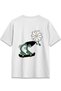 Stüssy Flower Skat Tshirt Design Printed T-Shirt Unisex 100% Cotton Breathable Thick Fabric T-Shirt