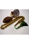 Giant Shaved Ottoman Simile Stick Material Squeezed Amber Prayer Beads