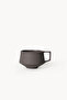 Lumière Dark Brown Double Turkish Coffee Cup – Limoges French Porcelain, 120 ml - 4
