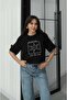 Black Inspiree Par La Mer Written T-Shirt