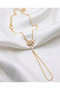 Gold Color Pole Star Figured Zircon Stone Non-Tarnishing Shahmeran - 3
