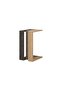 Muju C End Table 30cm W- Dark Brown/Hitit/Sapphire Oak - 3