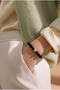 Black Onyx Women's and Men's Natural Stone Bracelet 8 mm (Size Option Available) - 2