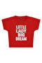 Little Lady Big Dream Crop T-Shirt