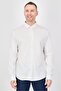 Men Regular Fit Solid Long Sleeve Casual Shirt, White