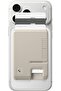 Classic LS (MagFit) MagSafe Wallet Card Holder [3 Cards] Hardshell for iPhone 17/16/15/14/13/12 Pixel 10 PixelSnap & MagSafe Compatible Magnetic Cases - Stone
