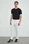Modal Trousers with Tie Waist and Pockets - 2