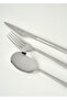 Toscana 18 Piece Dinner Fork Spoon Knife Set Silver - 2