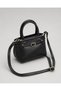 Black Women's Hand & Shoulder Bag with Belt Detail – Stylish Casual and Classic Design - 5