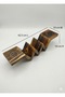Wooden Taco Holder, Holds 2 Tacos with Both Sides Sauce Holder - 2