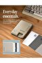 Classic LS (MagFit) MagSafe Wallet Card Holder [3 Cards] Hardshell for iPhone 17/16/15/14/13/12 Pixel 10 PixelSnap & MagSafe Compatible Magnetic Cases - Stone - 6