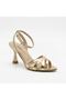 Desire Cross-Strapped Thin Heeled Women's Shoes - 3