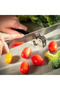 Double-Sided Mechanical Kitchen Knife & Scissor Sharpener Tool - 2