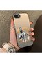 iPhone 7/8/Se 2020 2022 Compatible Hard Acrylic Back Silicone Edge Lens Protection Case - 3