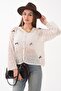 Women's Bow Detailed Button Closure Knitwear Knitted Cardigan 260547 - 265282 - 4