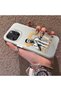 iPhone 16 Pro Compatible Hard Acrylic Back Silicone Edge Lens Protection Case - 3