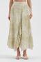Women's Three-Piece Scarf Detailed Top and Bottom Design Skirt Set - 5