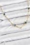 316L Steel Gold Color Evil Eye and Ball Model Women's Necklace