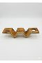 Wooden Taco Holder, Holds 2 Tacos with Both Sides Sauce Holder