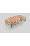 Bohemian Style Abstract Leaf Pattern Stain-Resistant Digital Printed Rectangular Tablecloth - 3