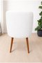 Kitchen Chair Cover Large Oval Jacquard Fabric, New Bohemian Pattern Washable Stretch Elastic Chair Cover (1 Piece) - 5