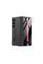 Galaxy Z Fold 6 Case with Camera Protection, Card Holder, Pen Compartment, Brsa Striped Droga Case-Green - 2